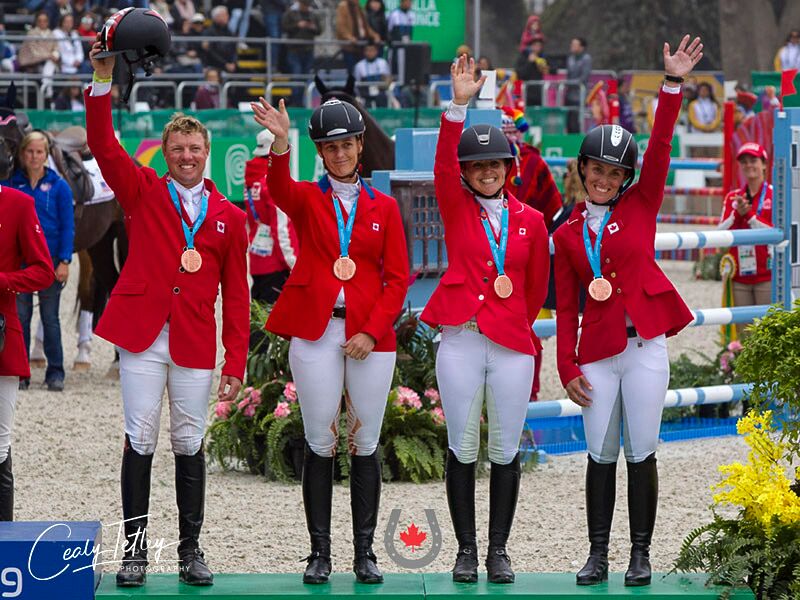 Canadian Eventing Team Foot-Perfect in Final to Claim Bronze at Lima 2019 Pan Am Games
